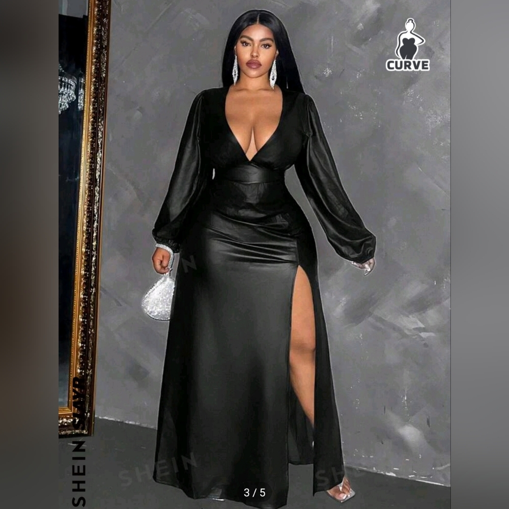 Pleather dress brand new size 2x
